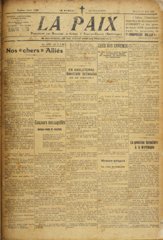 La Paix (n° 627)