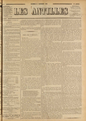 Les Antilles (1891, n° 82)