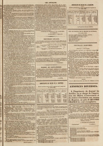 Les Antilles (1852, n° 84)