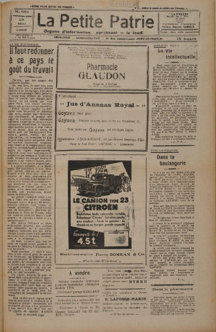 La Petite Patrie (n° 661)