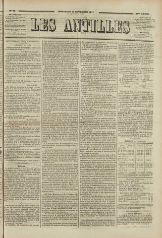 Les Antilles (1877, n° 92)
