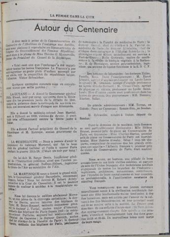 La Femme dans la cité (n° 39)