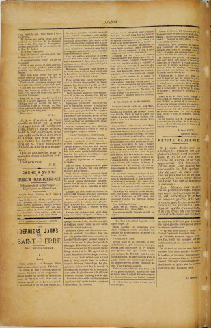 L'Avenir (n° 5)