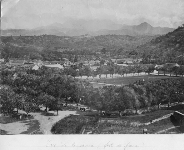 Fort-de-France. Gare de la Savane