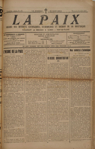 La Paix (n° 424)