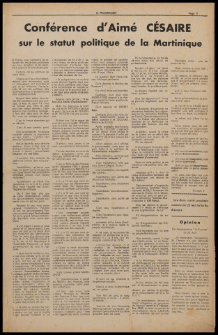 Le Progressiste (n° 64)