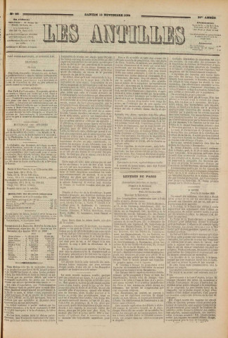 Les Antilles (1880, n° 90)