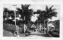 Fort-de-France. Martinique. Entrée de la Compagnie Générale Transatlantique