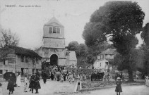 Trinité. Une sortie de messe