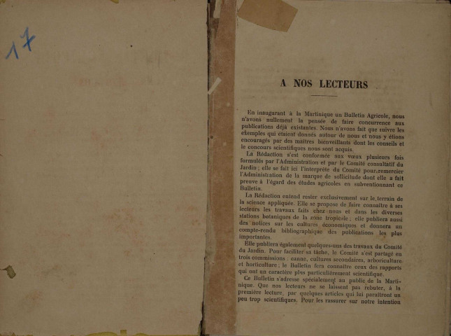 Bulletin agricole de la Martinique (aout 1898)