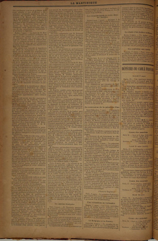 La Martinique (année III, n° 23)