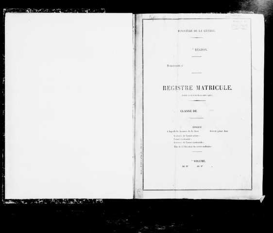 Etats signalétiques et des services, n° 1501 à 1749