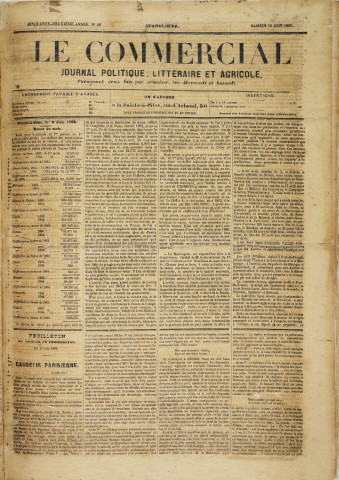 Le Commercial (1865, n° 46)