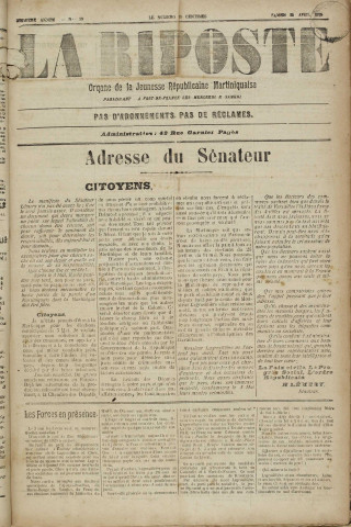 La Riposte (n° 19)