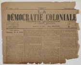 La Démocratie coloniale (n° 317-318)