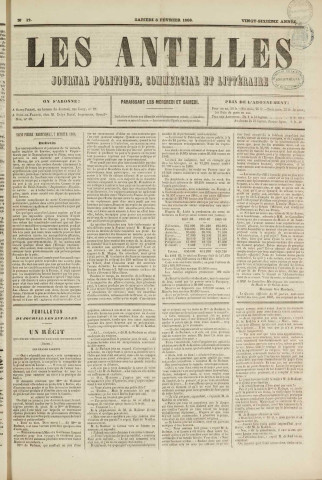 Les Antilles (1868, n° 12)