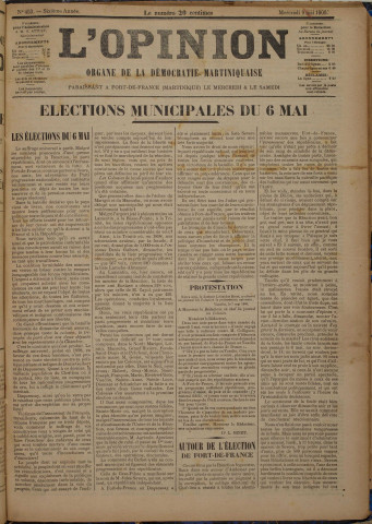 L'Opinion (n° 453)