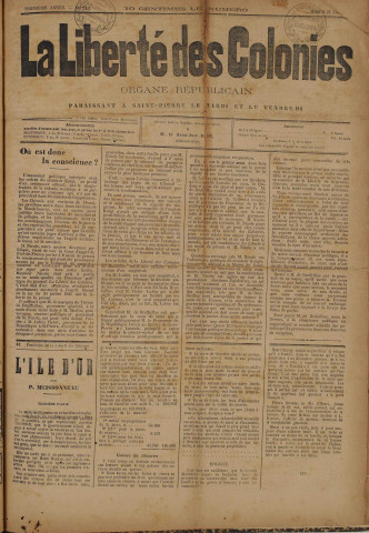 La Liberté des colonies (n° 212)