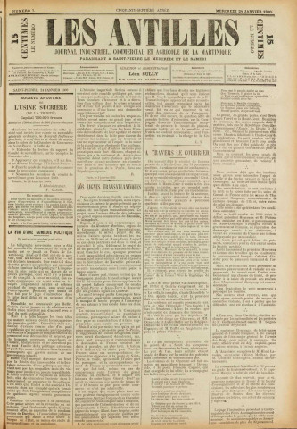 Les Antilles (1900, n° 7)