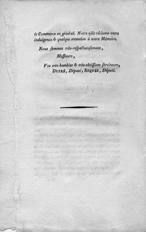 Mémoire sur le commerce en général et celui du Languedoc, dans ses rapports avec les échelles du Levant, la Compagnie des Indes, les Colonies et la Traite des noirs