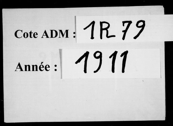 Etats signalétiques et des services, n° 3439 à 3483