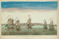 Vue de la Martinique du coté du Fort Royal