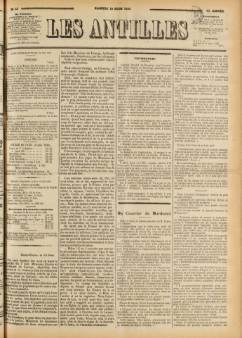 Les Antilles (1893, n° 45)