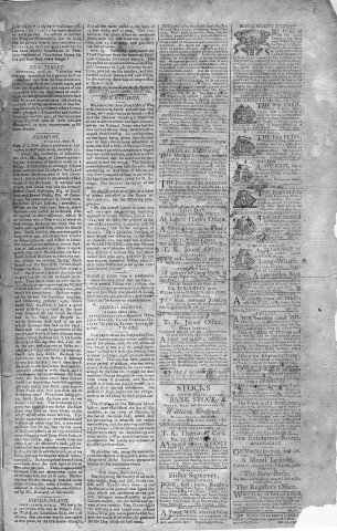 Débarquement en Martinique de troupes militaires. Opposition des habitants de l'île : article "From Martinico" publié dans Columbian centinel