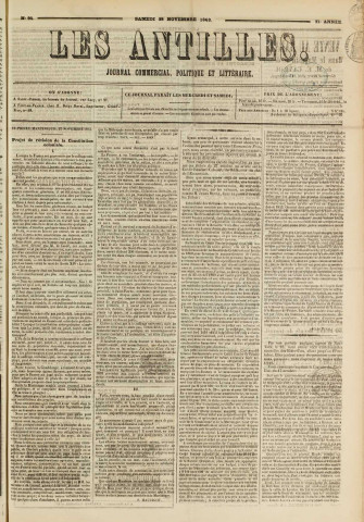 Les Antilles (1863, n° 94)