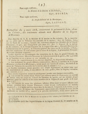 Gazette de la Martinique (1806, n° 58-59)