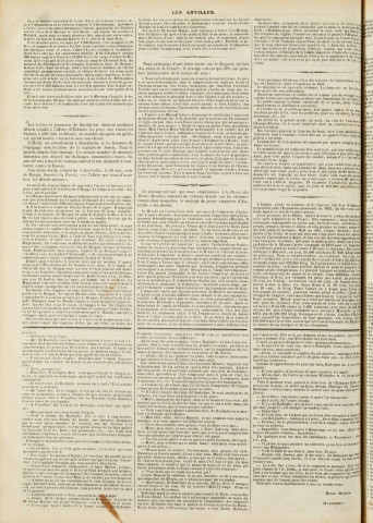 Les Antilles (1854, n° 56)
