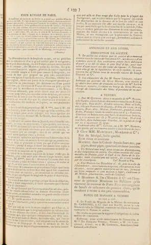 Gazette de la Martinique (1819, n° 34)
