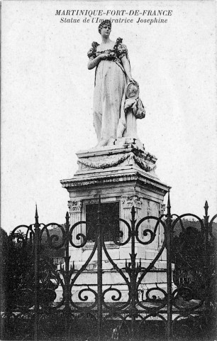 Martinique. Fort-de-France. Statue de l'Impératrice Joséphine