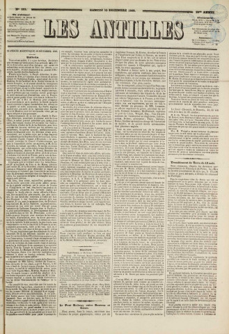 Les Antilles (1868, n° 99)