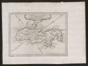 Carta rappresentante l'Isola della Martinicca. Carte de l'île de la Martinique