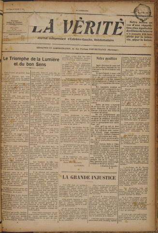La Vérité (n° 22)