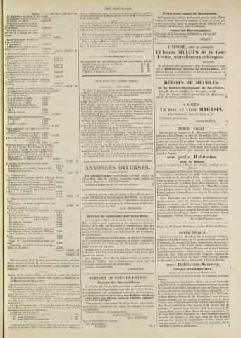 Les Antilles (1855, n° 86)