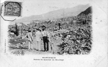 Martinique. Ruines du Quartier du Mouillage