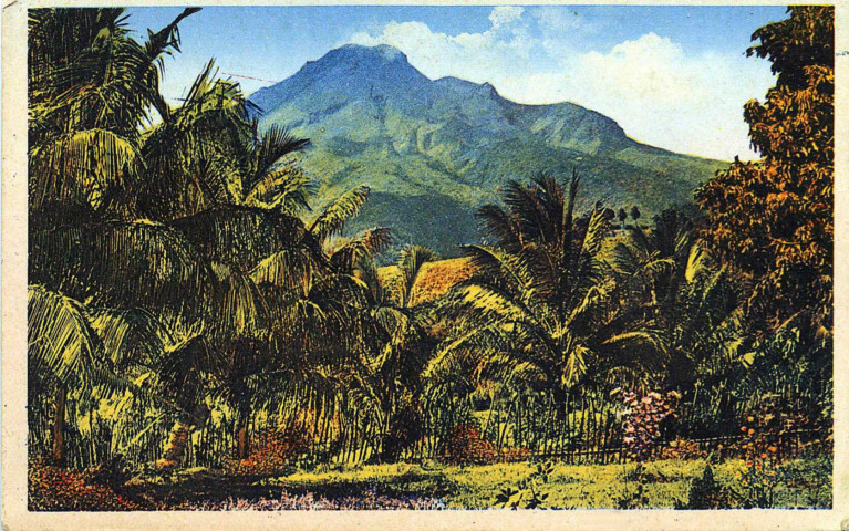 Martinique. La montagne Pelée