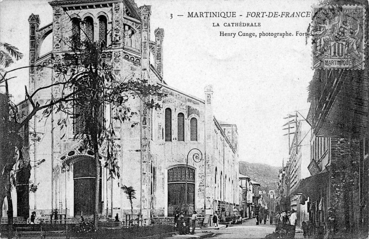 Martinique. Fort-de-France. La cathédrale