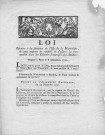 Révolution française. Administration des colonies : loi relative à la situation de l'île de la Martinique, et aux moyens de rétablir et d'assurer la tranquillité dans les colonies françaises des Antilles"