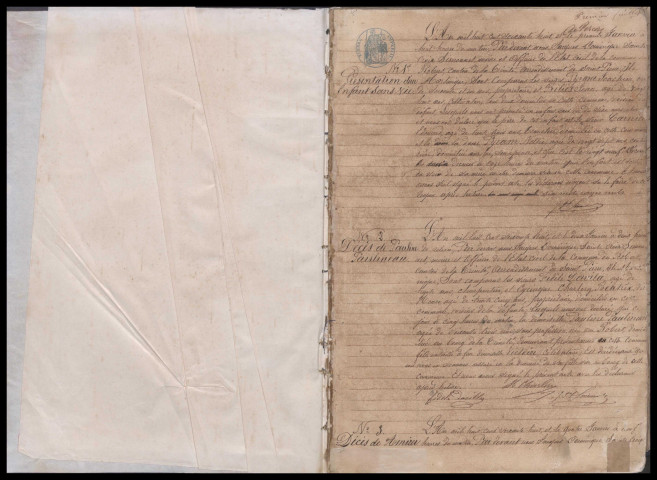 Naissances, mariages, décès, reconnaissances