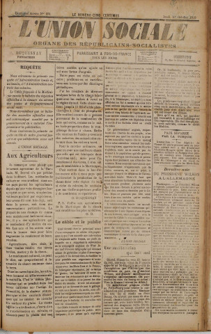 L'Union sociale (n° 554)