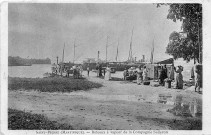 Saint-Pierre (Martinique). Bateaux à vapeur de la Compagnie Salleron