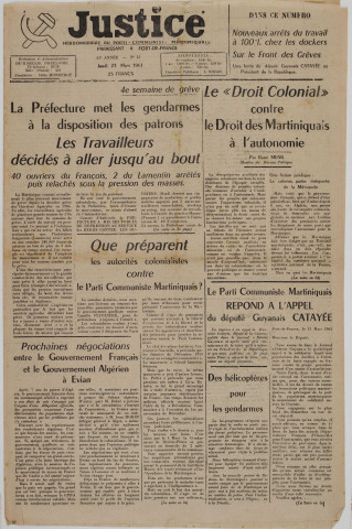 Justice (1961, n° 12)