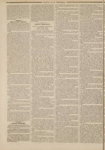 Le Courrier de la Martinique (1848, n° 24)
