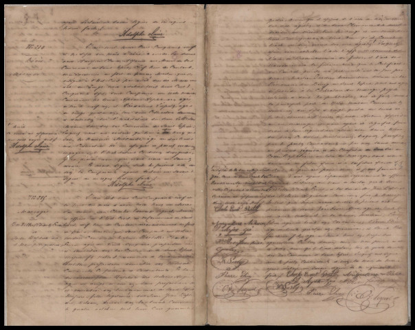 Naissances, mariages, décès, reconnaissances