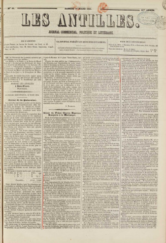 Les Antilles (1864, n° 21)