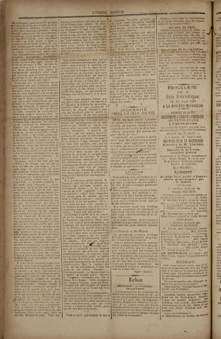 L'Union sociale (n° 447)