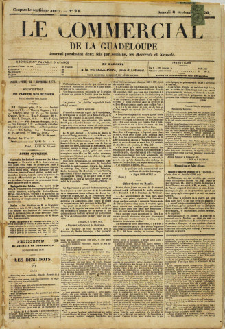 Le Commercial (1870, n° 71)